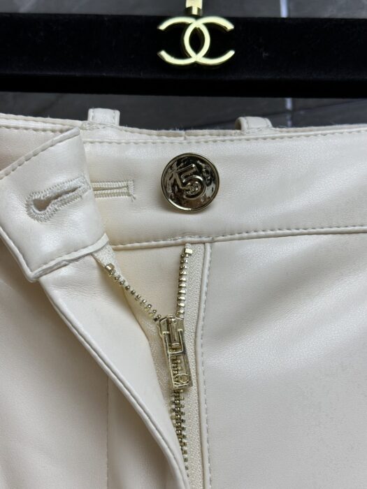 샤넬 베이지 가죽 자켓, 팬츠 레플리카 미러급 SA급 S급 고퀄리티 하이엔드 최상급 의류 [여성] 18