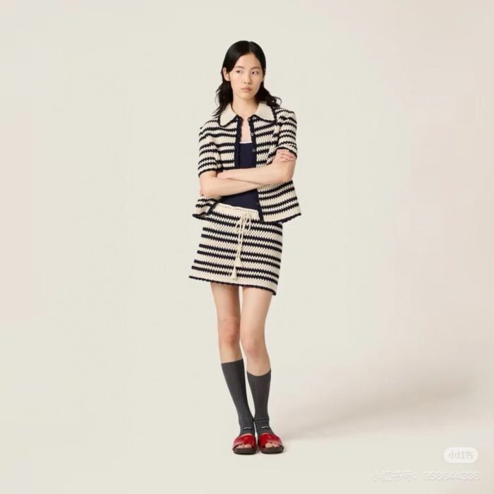 미우미우 크로셰 니트 세트 레플리카 미러급 SA급 S급 고퀄리티 하이엔드 최상급 의류 [여성] 21