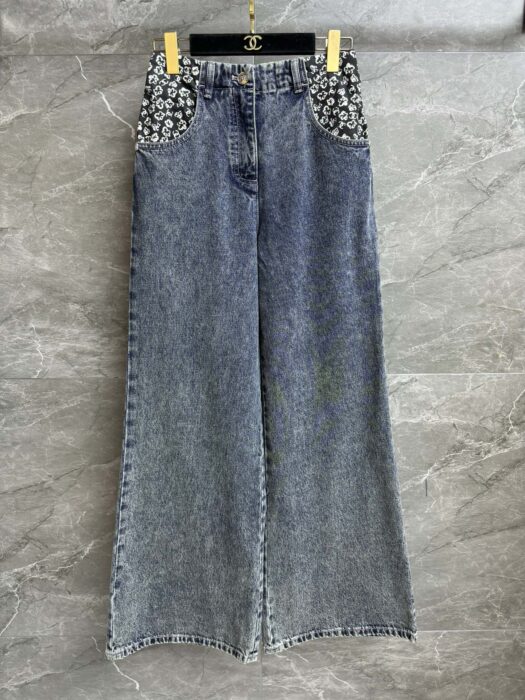 샤넬 포켓 플라워 진 레플리카 미러급 SA급 S급 고퀄리티 하이엔드 최상급 의류 [여성] 8