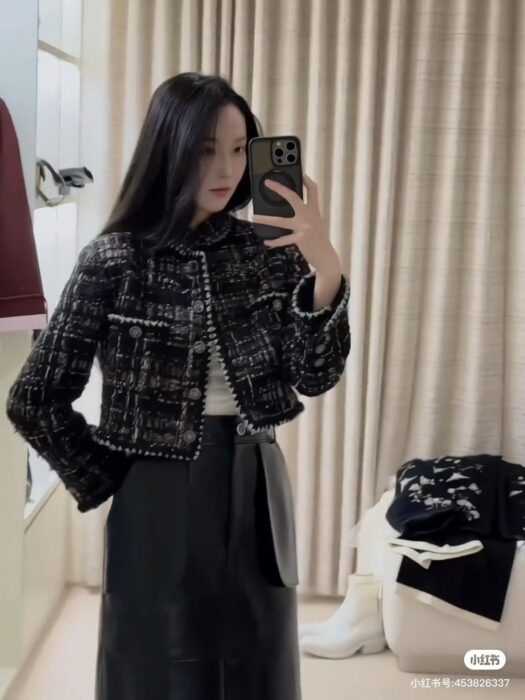 샤넬 숏 자켓 레플리카 미러급 SA급 S급 고퀄리티 하이엔드 최상급 의류 [여성] 9