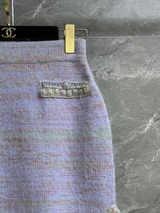 샤넬 퍼플 플러시 스커트 레플리카 미러급 SA급 S급 고퀄리티 하이엔드 최상급 의류 [여성] 5