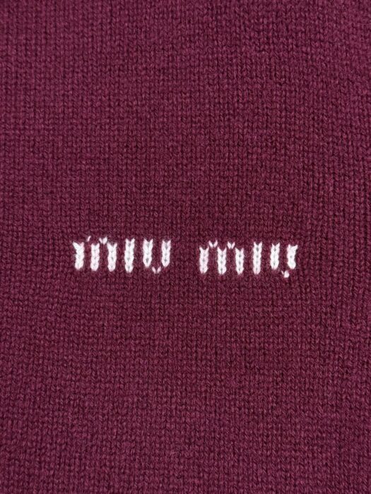 미우미우 캐시미어 폴로 스웨터 레플리카 미러급 SA급 S급 고퀄리티 하이엔드 최상급 의류 [여성] 9