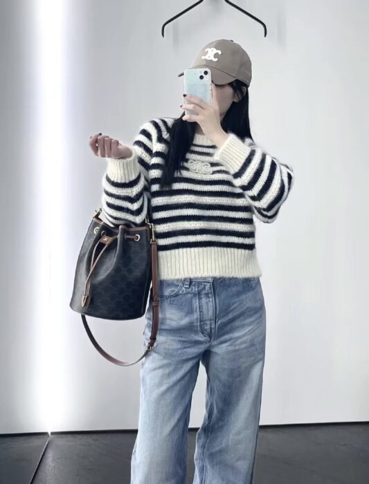 셀린느 트리오페 마리니에르 스웨터 레플리카 미러급 SA급 S급 고퀄리티 하이엔드 최상급 의류 [여성] 2