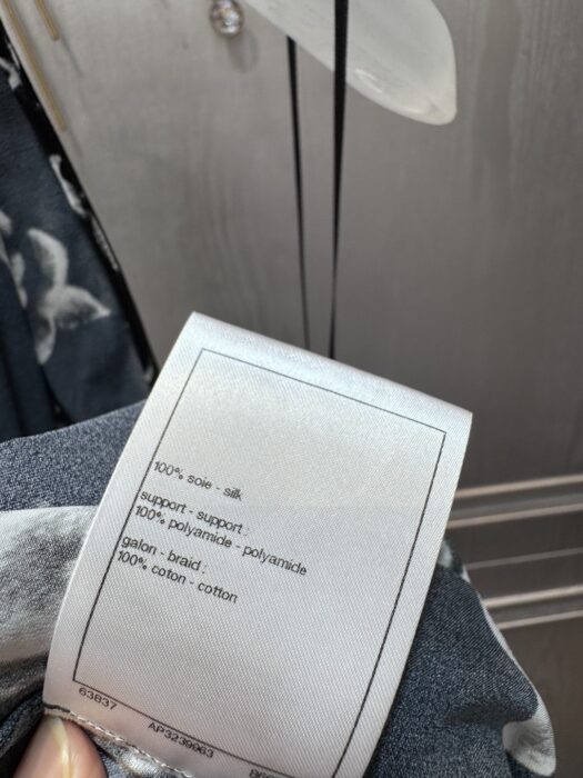 샤넬 프린트 실크 새틴 드레스 레플리카 미러급 SA급 S급 고퀄리티 하이엔드 최상급 의류 [여성] 8