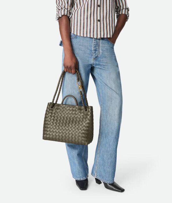 보테가베네타 미디움 안디아모 743572 올리브 핸드백 토트백 숄더백 레플리카 미러급 SA급 S급 고퀄리티 최상급 하이엔드 가방 [여성]