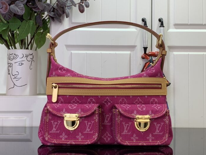 루이비통 빈티지 데님 백 M44464 자홍색 숄더백 레플리카 미러급 SA급 S급 고퀄리티 최상급 하이엔드 가방 [여성]