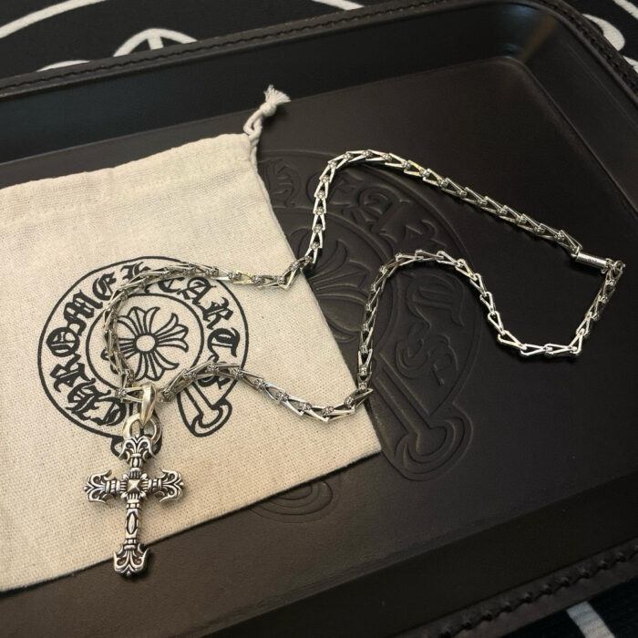 크롬하츠 십자가 각인 삼각 체인 목걸이 레플리카 미러급 SA급 S급 고퀄리티 최상급 하이엔드 악세사리 [남성여성공용] 9