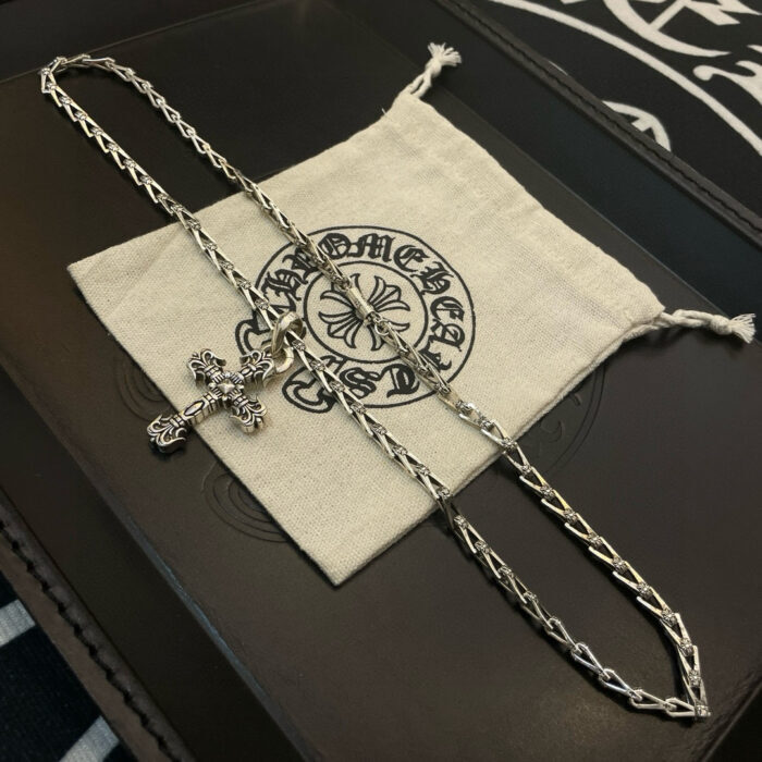 크롬하츠 십자가 각인 삼각 체인 목걸이 레플리카 미러급 SA급 S급 고퀄리티 최상급 하이엔드 악세사리 [남성여성공용] 7