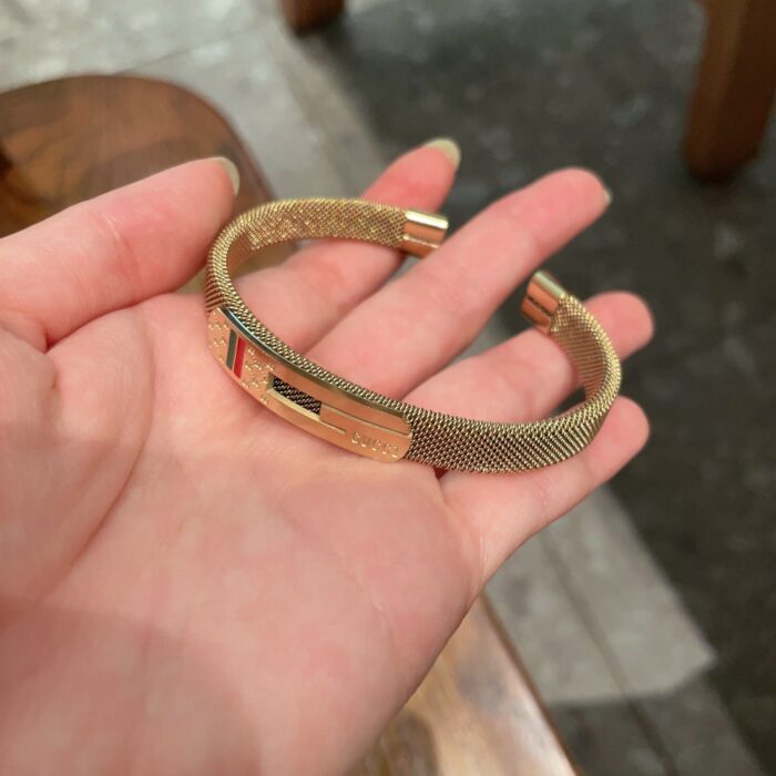 구찌 모노그램 점보 G 팔찌 골드 레플리카 미러급 SA급 S급 고퀄리티 최상급 하이엔드 악세사리 [남성여성공용]