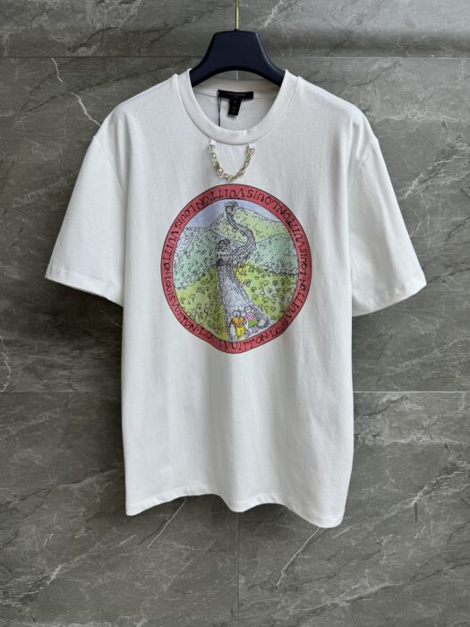 루이비통 고양이 프린트 티셔츠 레플리카 미러급 SA급 S급 고퀄리티 하이엔드 최상급 의류 [여성] 3