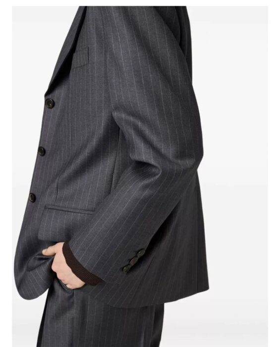 미우미우 싱글 브레스티드 핀스트라이프 자켓 레플리카 미러급 SA급 S급 고퀄리티 하이엔드 최상급 의류 [남성여성공용] 16