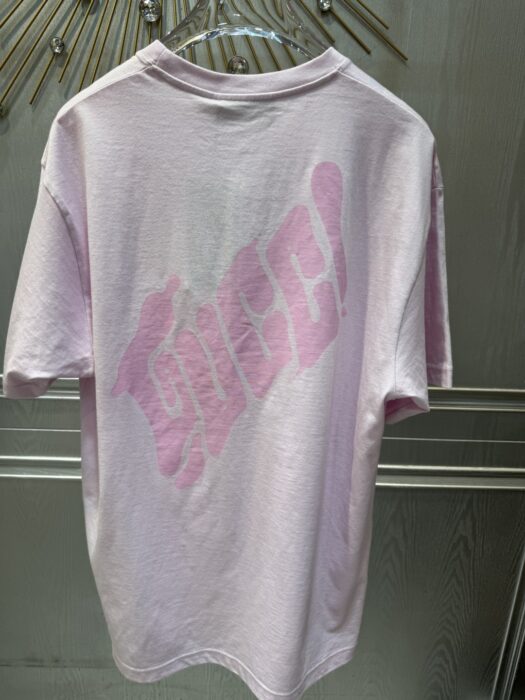 구찌 핑크 반팔 티셔츠 레플리카 미러급 SA급 S급 고퀄리티 하이엔드 최상급 의류 [남성여성공용] 5