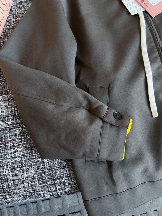 미우미우 키드 모헤어 및 테크니컬 퐁제 블루종 자켓 레플리카 미러급 SA급 S급 고퀄리티 하이엔드 최상급 의류 [여성] 13