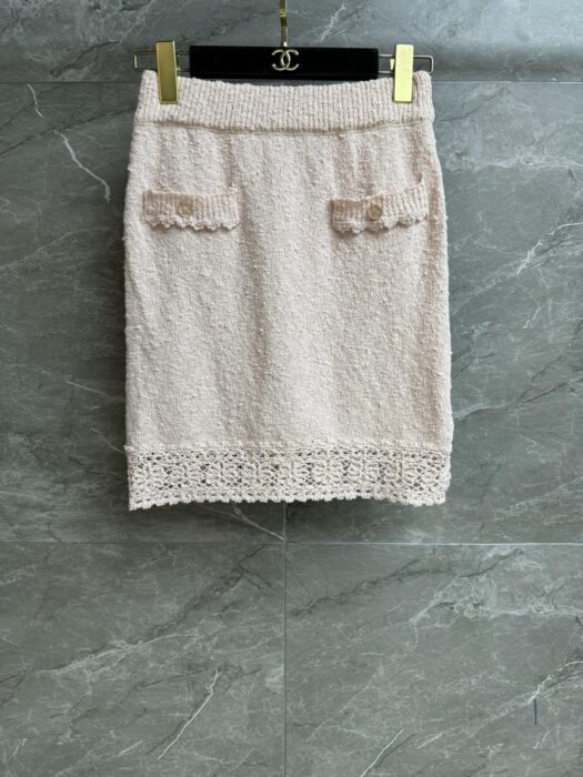 샤넬 레이스 니트 스커트 레플리카 미러급 SA급 S급 고퀄리티 하이엔드 최상급 의류 [여성] 2