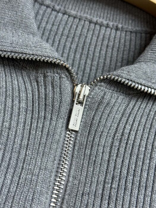 미우미우 코튼 하프 지퍼 스웨터 레플리카 미러급 SA급 S급 고퀄리티 하이엔드 최상급 의류 [여성] 11