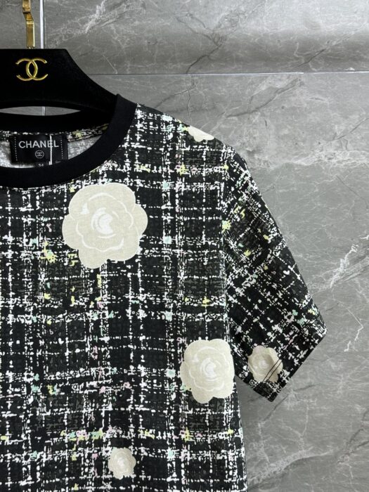 샤넬 플래드 티셔츠 레플리카 미러급 SA급 S급 고퀄리티 하이엔드 최상급 의류 [여성] 4