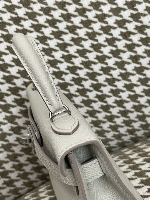 에르메스 켈리백 19 은장 진주 그레이 epsom 레플리카 미러급 SA급 S급 고퀄리티 최상급 하이엔드 가방 [여성] 6