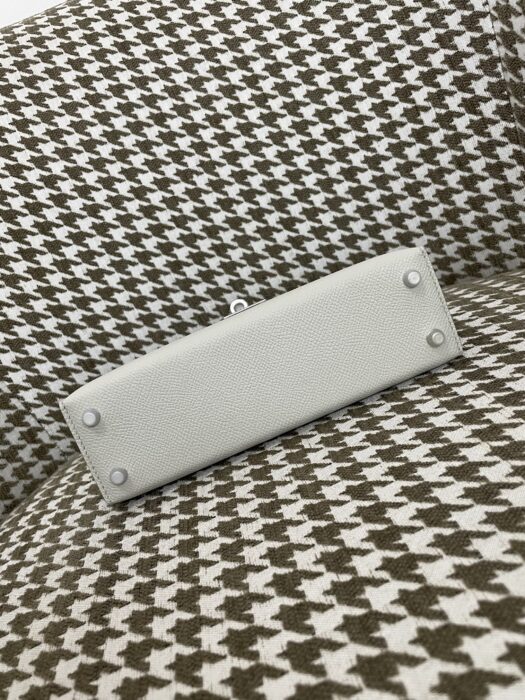 에르메스 켈리백 19 은장 진주 그레이 epsom 레플리카 미러급 SA급 S급 고퀄리티 최상급 하이엔드 가방 [여성] 5