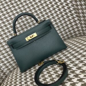 에르메스 켈리백 19 금장 흑록색 epsom 레플리카 미러급 SA급 S급 고퀄리티 최상급 하이엔드 가방 [여성]