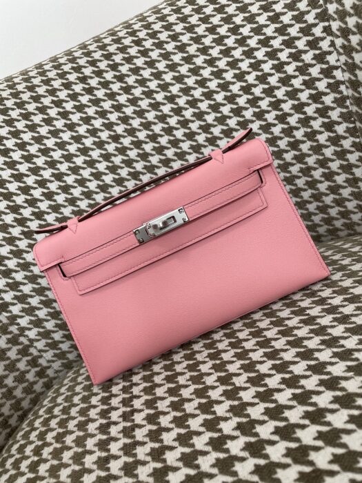 에르메스 켈리백 22 은장 다크 핑크 swift 레플리카 미러급 SA급 S급 고퀄리티 최상급 하이엔드 가방 [여성]