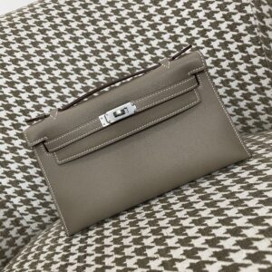 에르메스 켈리백 22 은장 코끼리 회색 swift 레플리카 미러급 SA급 S급 고퀄리티 최상급 하이엔드 가방 [여성]