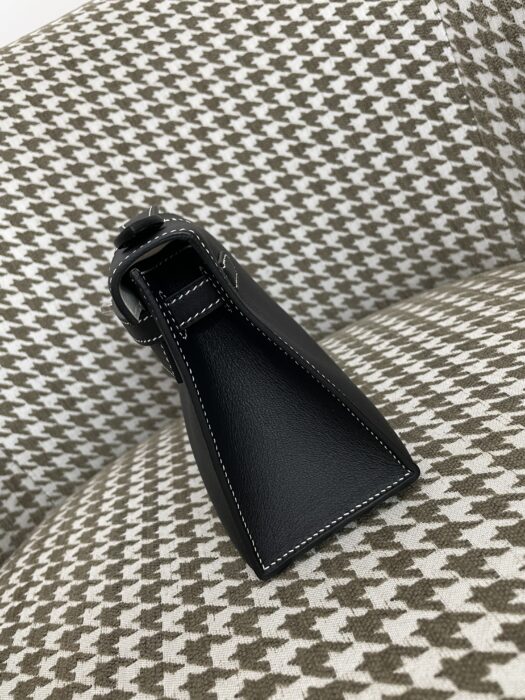 에르메스 켈리백 22 은장 코끼리 블랙 흰색 실 swift 레플리카 미러급 SA급 S급 고퀄리티 최상급 하이엔드 가방 [여성] 3