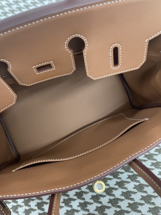 에르메스 버킨백 25 캔버스 금장 이음 sw 브라운 베이지 레플리카 미러급 SA급 S급 고퀄리티 최상급 하이엔드 가방 [여성] 3