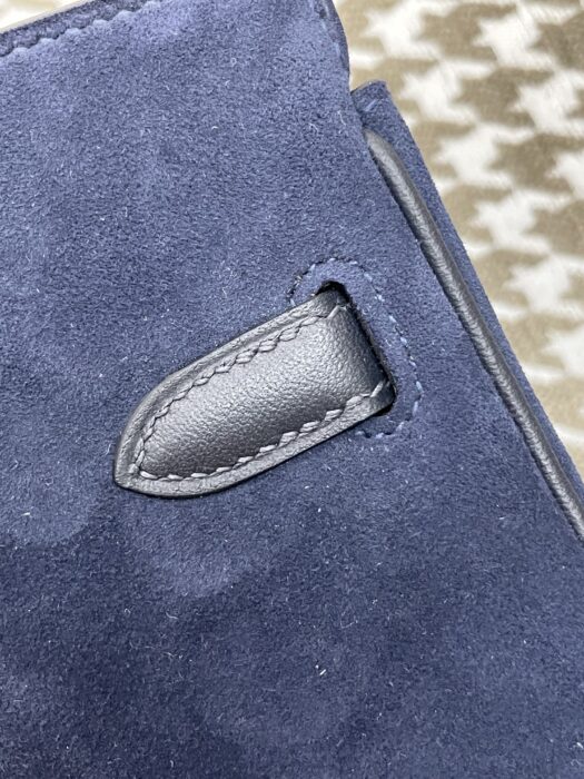 에르메스 버킨백 25 은장 네이비 스웨이드 swift 레플리카 미러급 SA급 S급 고퀄리티 최상급 하이엔드 가방 [여성] 10