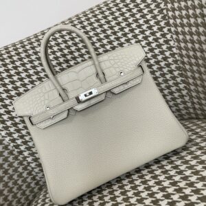 에르메스 버킨백 25 아이보리 은장 togo 타치 이음 레플리카 미러급 SA급 S급 고퀄리티 최상급 하이엔드 가방 [여성]