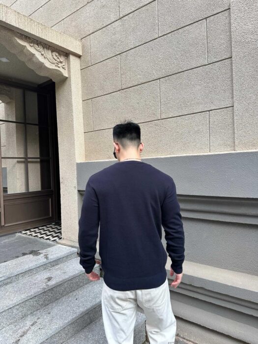 구찌 모노그램 자카드 순색 니트 네이비 레플리카 미러급 SA급 S급 고퀄리티 하이엔드 최상급 의류 [남성] 2