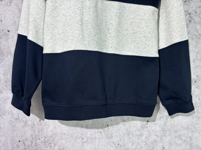 미우미우 반지퍼 칼라 넥 배색 맨투맨 네이비 레플리카 미러급 SA급 S급 고퀄리티 하이엔드 최상급 의류 [남성여성공용] 12