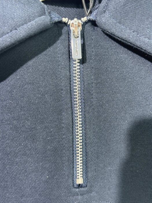 미우미우 반지퍼 칼라 넥 배색 맨투맨 네이비 레플리카 미러급 SA급 S급 고퀄리티 하이엔드 최상급 의류 [남성여성공용] 14