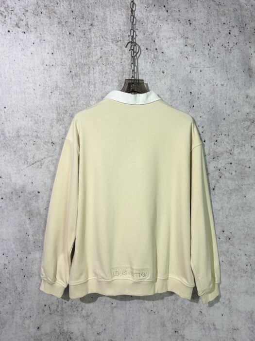 미우미우 반지퍼 이음 칼라 넥 맨투맨 화이트 레플리카 미러급 SA급 S급 고퀄리티 하이엔드 최상급 의류 [남성여성공용] 8