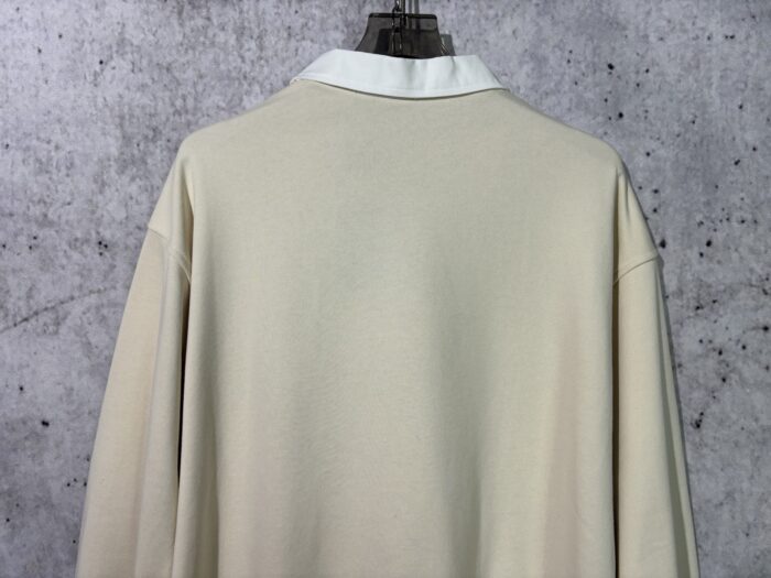 미우미우 반지퍼 이음 칼라 넥 맨투맨 화이트 레플리카 미러급 SA급 S급 고퀄리티 하이엔드 최상급 의류 [남성여성공용] 10