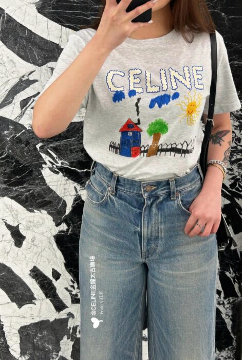 셀린느 티셔츠 레플리카 미러급 SA급 S급 고퀄리티 하이엔드 최상급 의류 [남성여성공용] 8