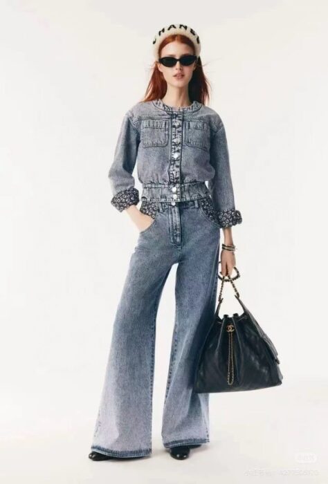 샤넬 포켓 플라워 진 레플리카 미러급 SA급 S급 고퀄리티 하이엔드 최상급 의류 [여성] 2