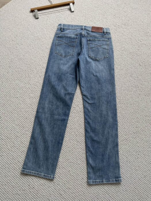 브루넬로쿠치넬리 스트레이트 데님 팬츠 레플리카 미러급 SA급 S급 고퀄리티 하이엔드 최상급 의류 [남성여성공용] 2