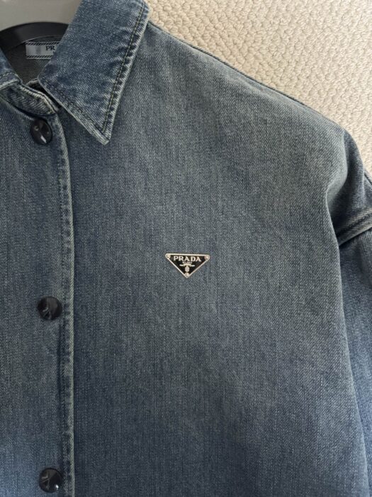 프라다 데님 셔츠 레플리카 미러급 SA급 S급 고퀄리티 하이엔드 최상급 의류 [여성] 11