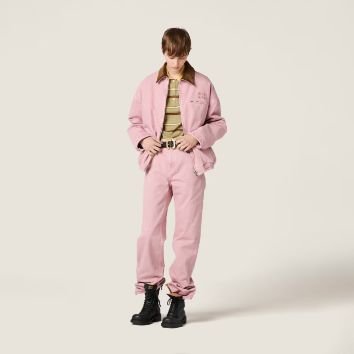 미우미우 핑크 진 레플리카 미러급 SA급 S급 고퀄리티 하이엔드 최상급 의류 [여성] 15