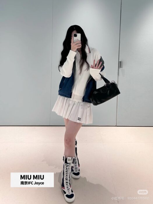 미우미우 데님 베스트 레플리카 미러급 SA급 S급 고퀄리티 하이엔드 최상급 의류 [여성] 7