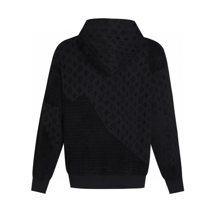 루이비통 올 오버 로고 후드티 블랙 레플리카 미러급 SA급 S급 고퀄리티 하이엔드 최상급 의류 [남성여성공용] 4