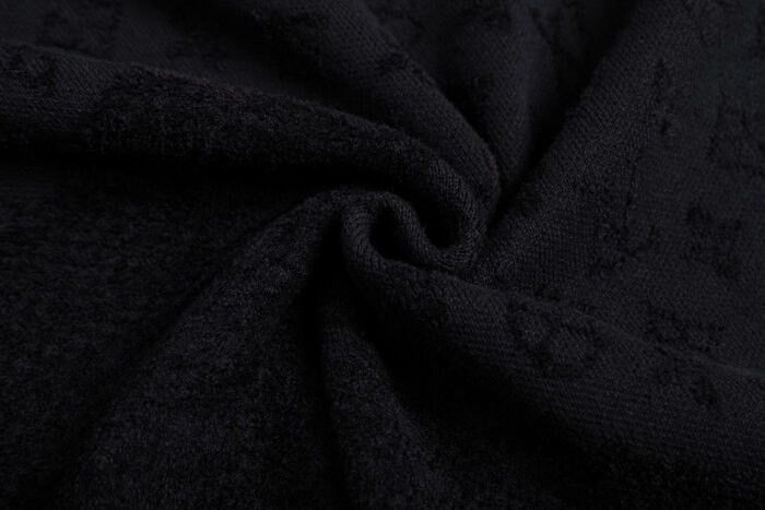 루이비통 올 오버 로고 후드티 블랙 레플리카 미러급 SA급 S급 고퀄리티 하이엔드 최상급 의류 [남성여성공용] 6