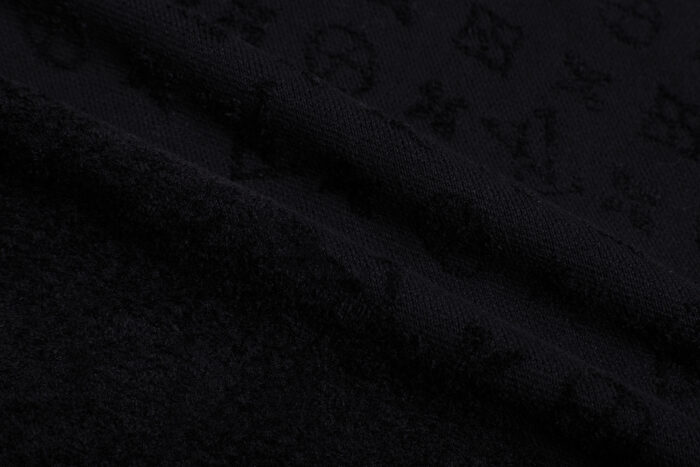 루이비통 올 오버 로고 후드티 블랙 레플리카 미러급 SA급 S급 고퀄리티 하이엔드 최상급 의류 [남성여성공용] 7