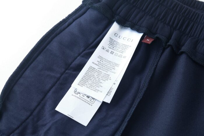 구찌 옐로우 모노그램 운동 팬츠 네이비 레플리카 미러급 SA급 S급 고퀄리티 하이엔드 최상급 의류 [남성여성공용] 12