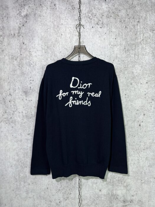 디올 모노그램 자수 가디건 네이비 레플리카 미러급 SA급 S급 고퀄리티 하이엔드 최상급 의류 [남성여성공용] 3