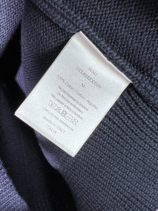 디올 모노그램 자수 가디건 네이비 레플리카 미러급 SA급 S급 고퀄리티 하이엔드 최상급 의류 [남성여성공용] 16