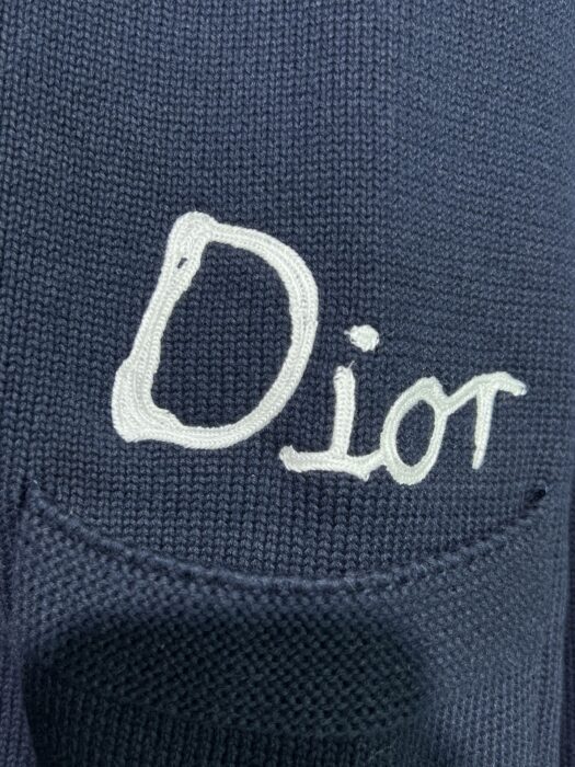 디올 모노그램 자수 가디건 네이비 레플리카 미러급 SA급 S급 고퀄리티 하이엔드 최상급 의류 [남성여성공용] 14