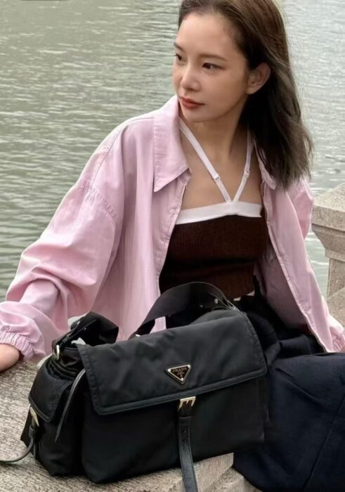 프라다 블루종 자켓 핑크 레플리카 미러급 SA급 S급 고퀄리티 하이엔드 최상급 의류 [여성] 12