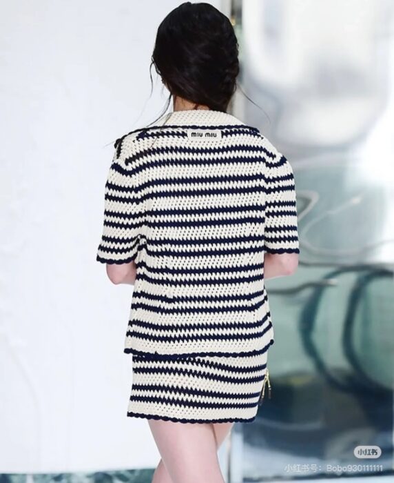 미우미우 크로셰 니트 세트 레플리카 미러급 SA급 S급 고퀄리티 하이엔드 최상급 의류 [여성] 12