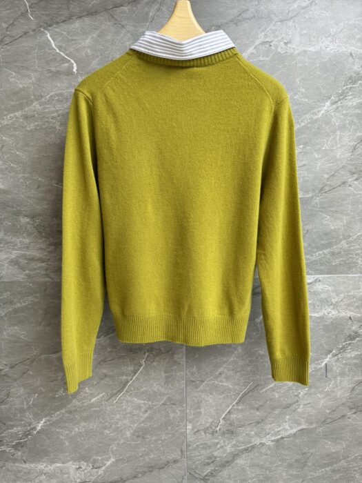 미우미우 카라 장식 캐시미어 가디건 레플리카 미러급 SA급 S급 고퀄리티 하이엔드 최상급 의류 [여성] 10